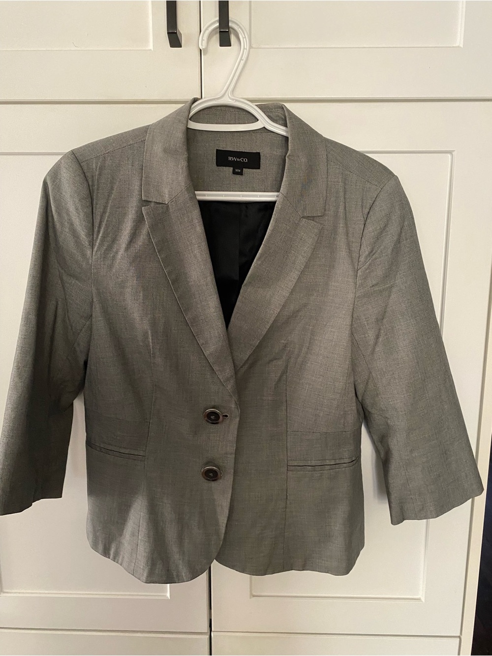 RW&Co. Cropped Blazer Jacket